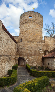 Meisenheim am Glan / Ansicht Bürgerturm und Stadtmauer